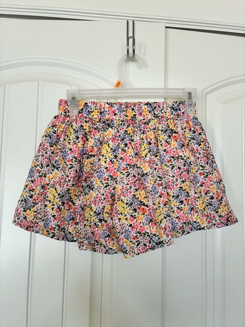 Old Navy Girls Floral Print Elastic Waist Ruffle Skort Size L 10-12 - Picture 3 of 4